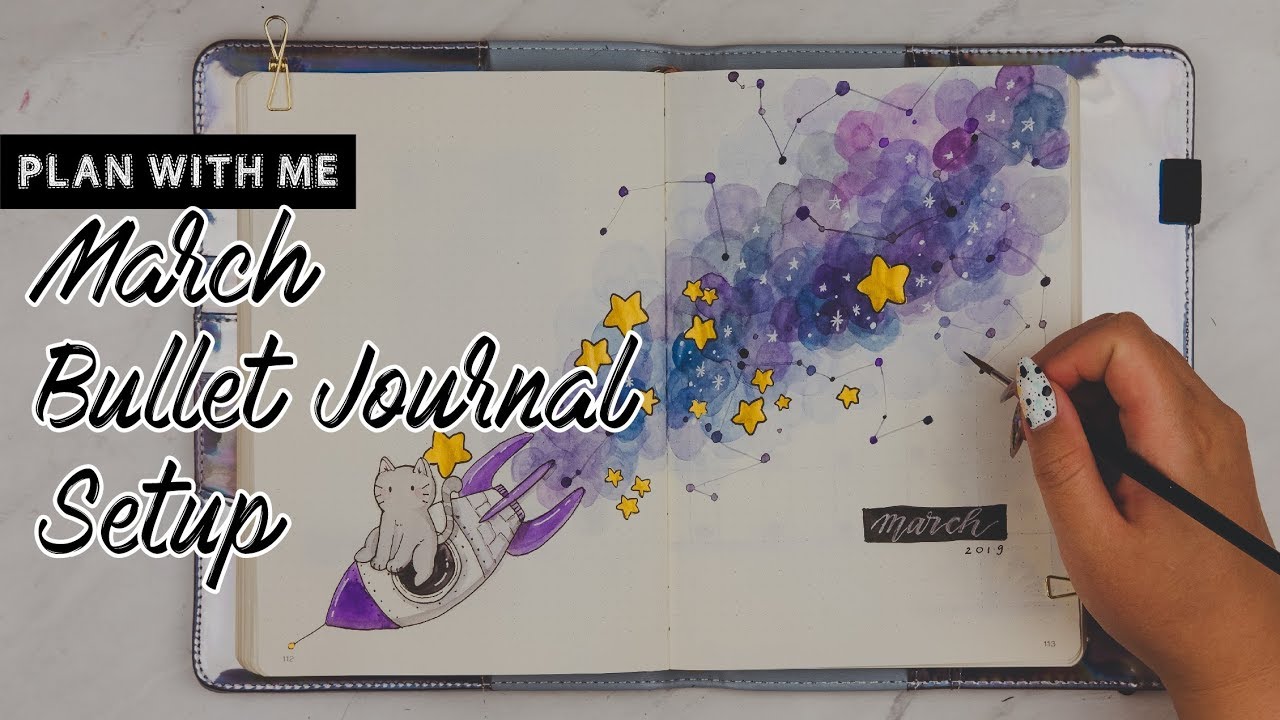 Plan With Me | March Bullet Journal Setup