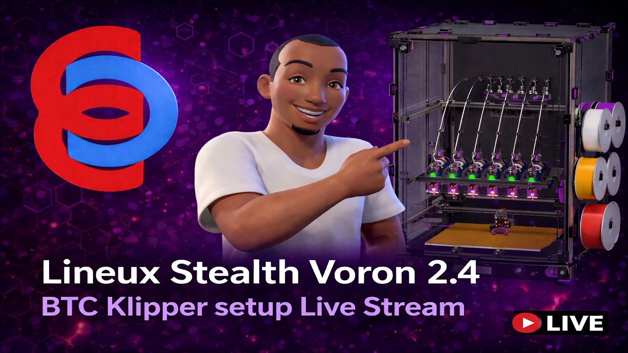 Lineux Stealth Voron 2.4 BTC Setup