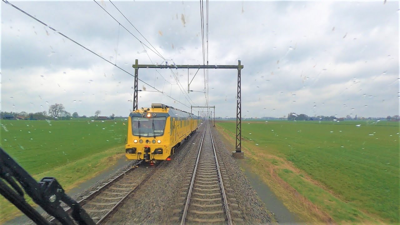 4K Cabinerit Zutphen - Zwolle. (Leeg mat rit) 04-04-2022