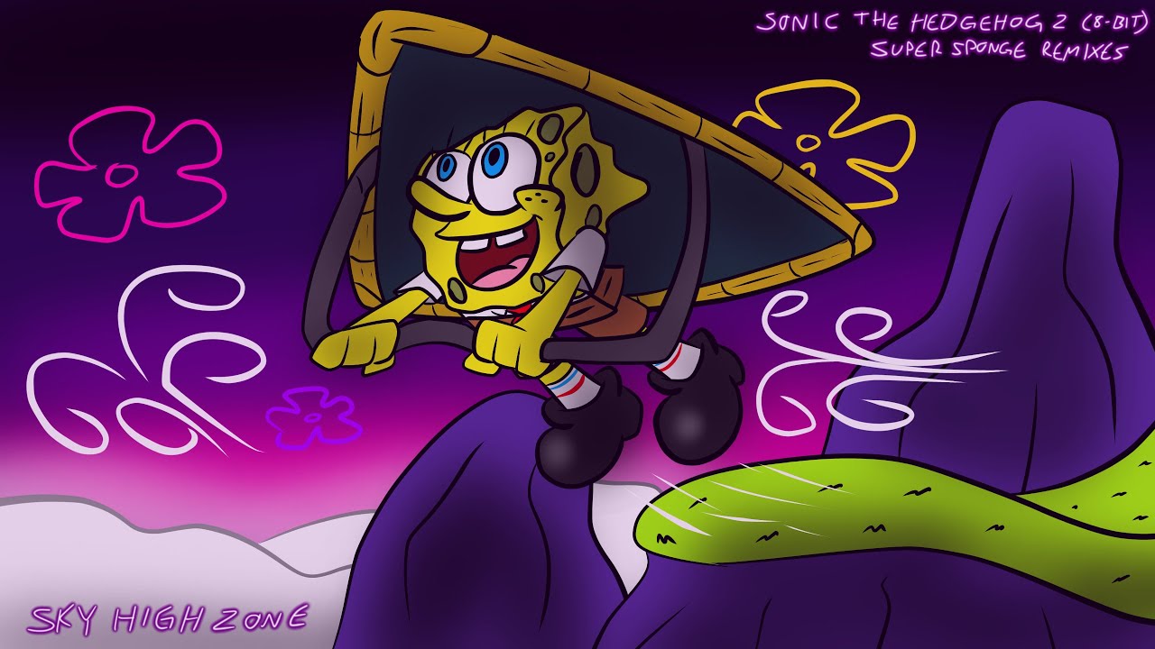 Sonic The Hedgehog 2 (8-Bit) - Sky High Zone (SpongeBob Supersponge Remix)