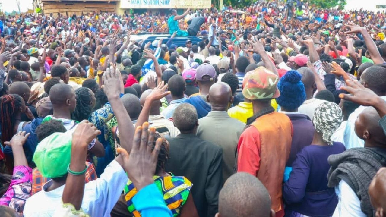 Live: Didmus Barasa Pulls MASSIVE CROWDS at Kimaswa Market Cheptais, Bungoma County