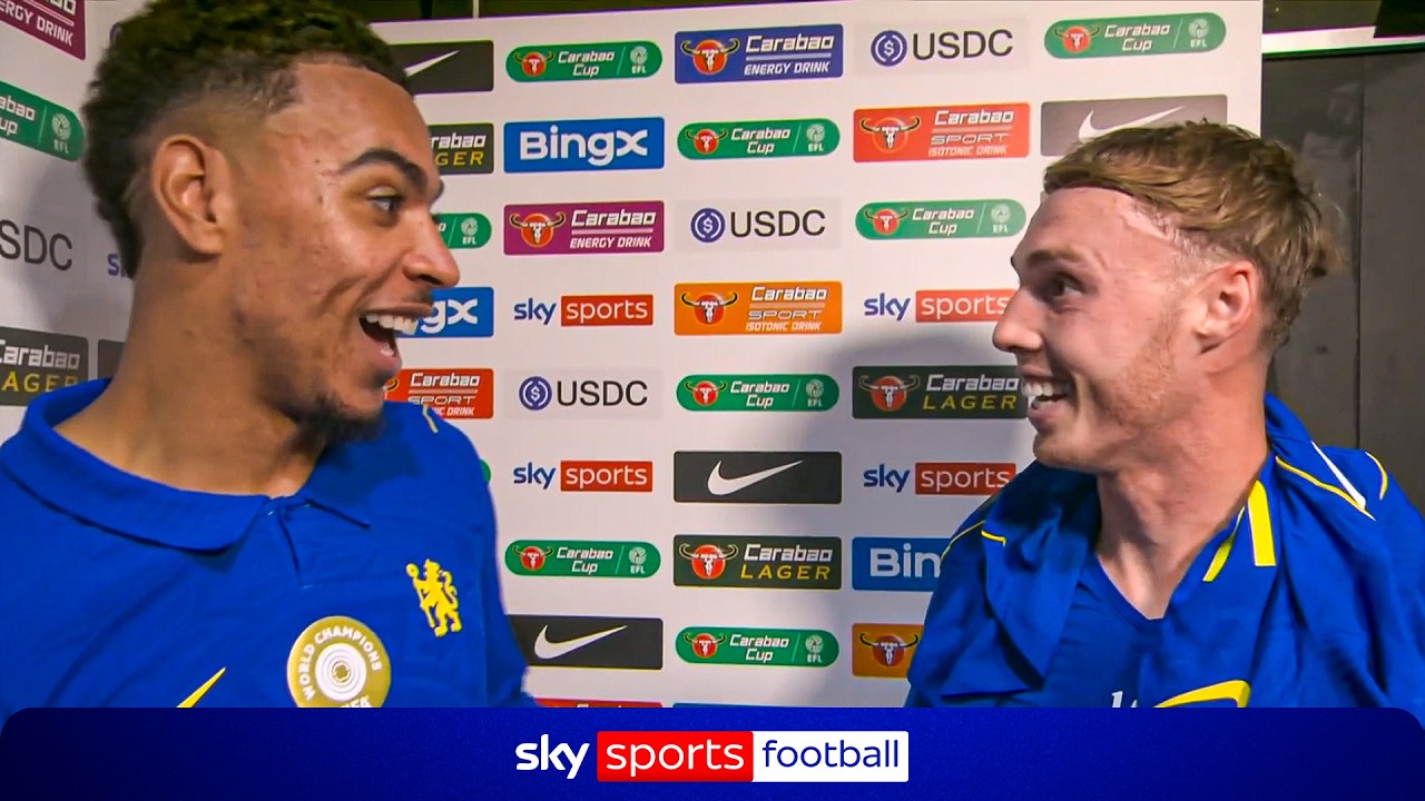 Cole Palmer & Morgan Rogers argue over POTM award after Chelsea 6-3 Leeds 🤣