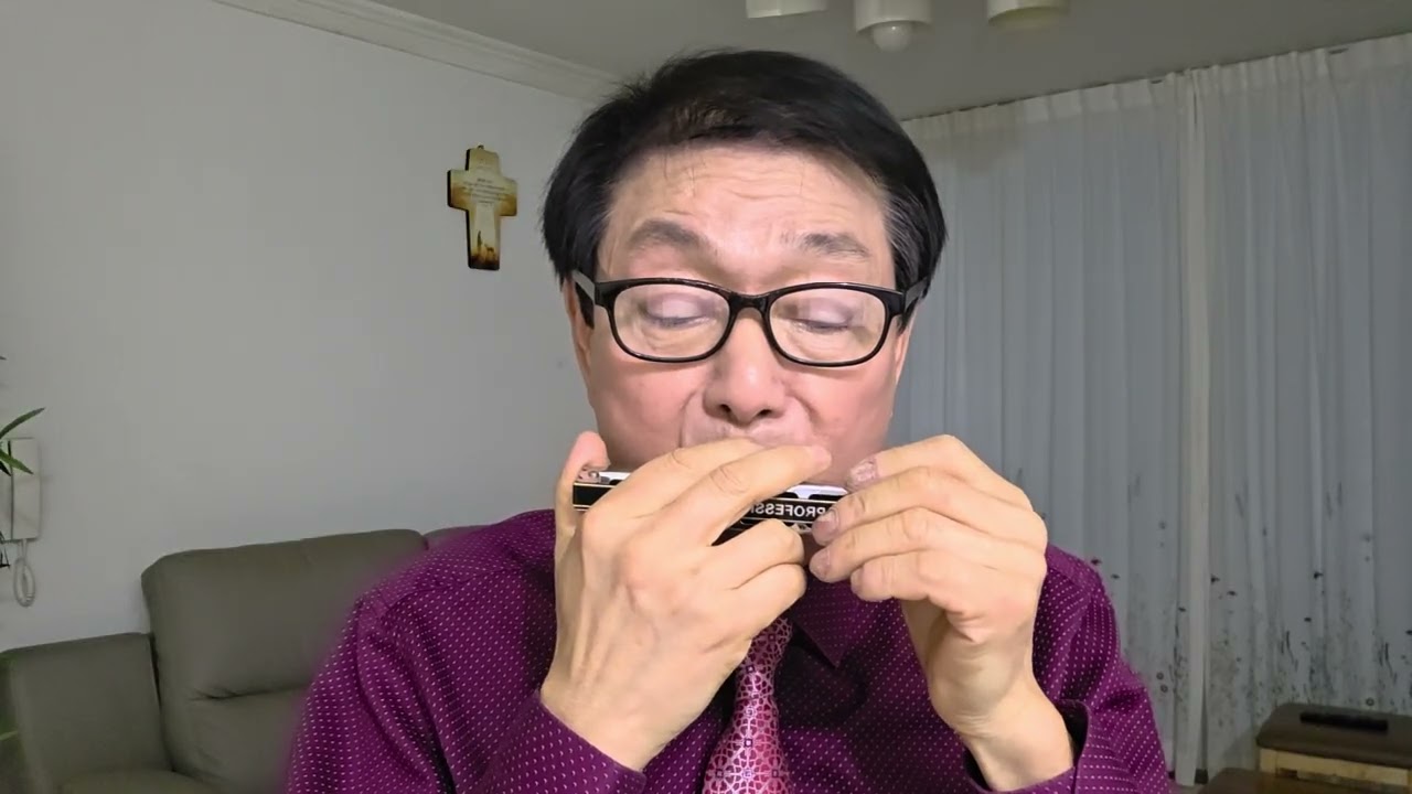 울고넘는 박달재   하모니카 연주/C  하재웅
