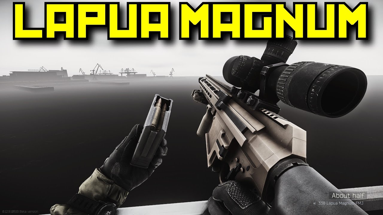 THE .338 LAPUA MAGNUM SNIPER IS CRAZY! - Escape From Tarkov
