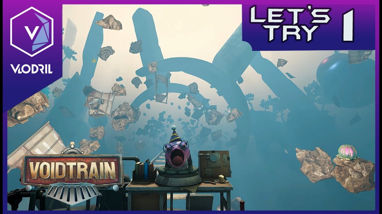 Voidtrain: Попробуем, эпизод 1 – Первая поездка на поезде в Пустоте (4K) – Впечатления от игровог...