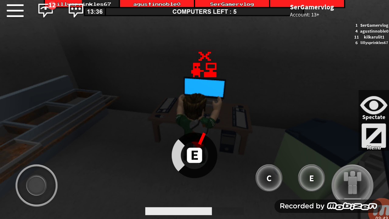 Roblox Run hide escape