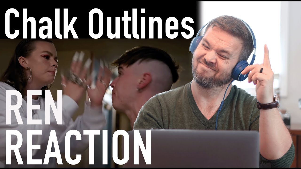 Therapist Reacts | Chalk Outlines (Live) - Ren Reaction