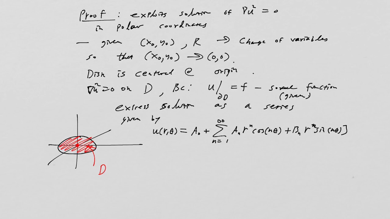 Properties of harmonic functions part 2: the mean value property