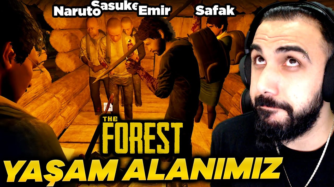 İLK YAŞAM ALANIMIZI OLUŞTURDUK!! THE FOREST (Bölüm: 2) | Barış Can