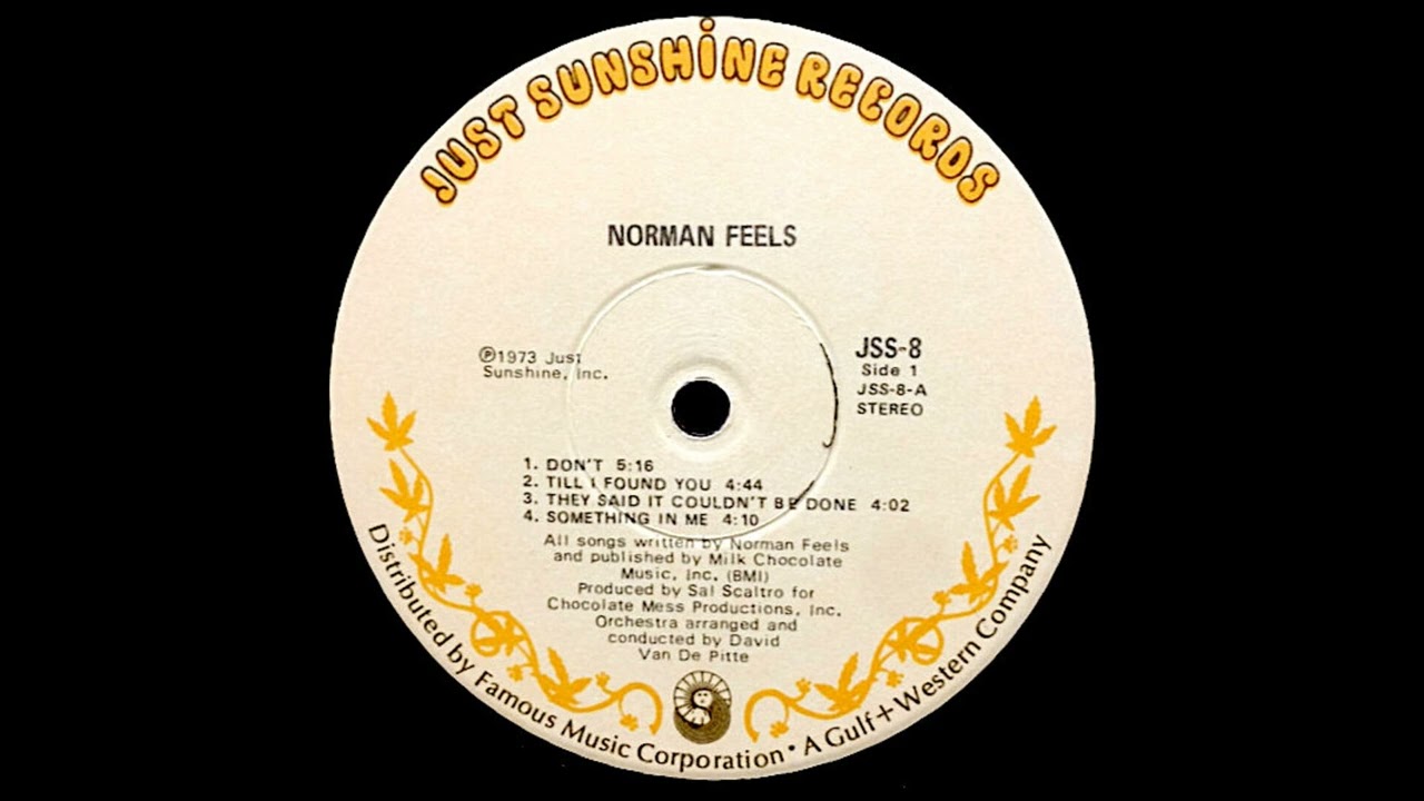 Norman Feels - Something In Me