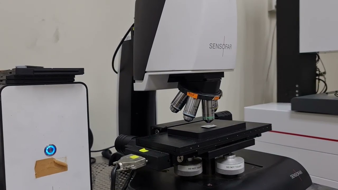 Sensofar PLU-NEOX 3D optical profiler and stent inspection system