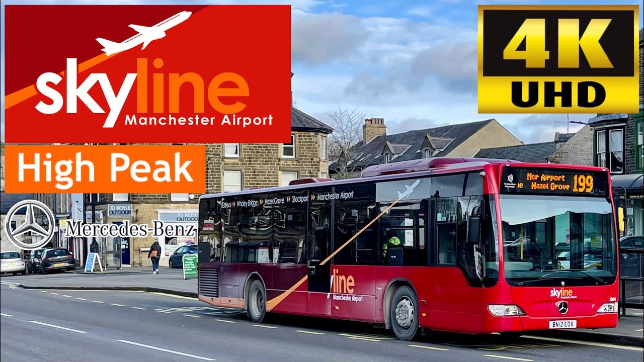 [High Peak Buses: Skyline 199 Manchester Airport to Buxton via HazelGrove] Mercedes-Benz Citaro O530