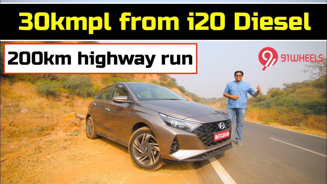 2020 Hyundai i20 Diesel Fuel Economy Run || 30 kmpl Mileage Challenge