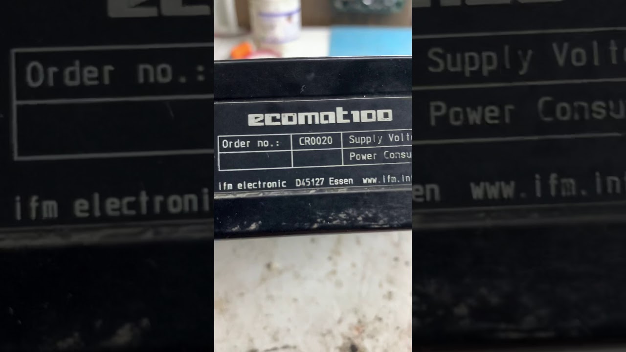 Ремонт ifm ecomat 100 CR0020
