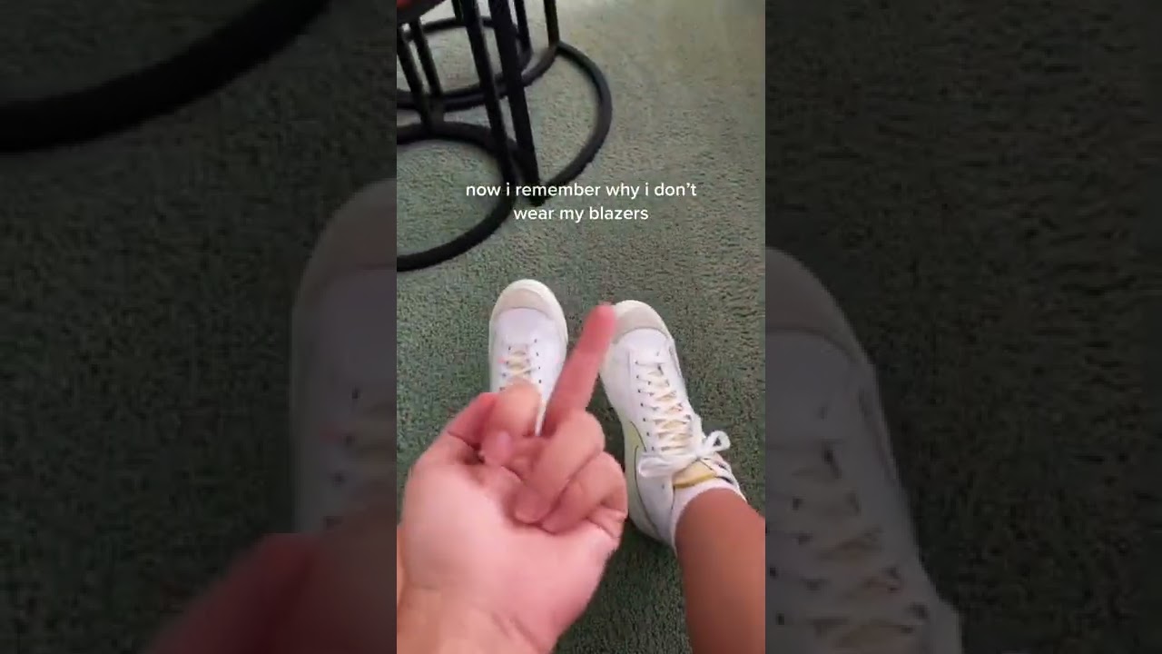 Nike Blazers tiktok annoyingbrunetteleo