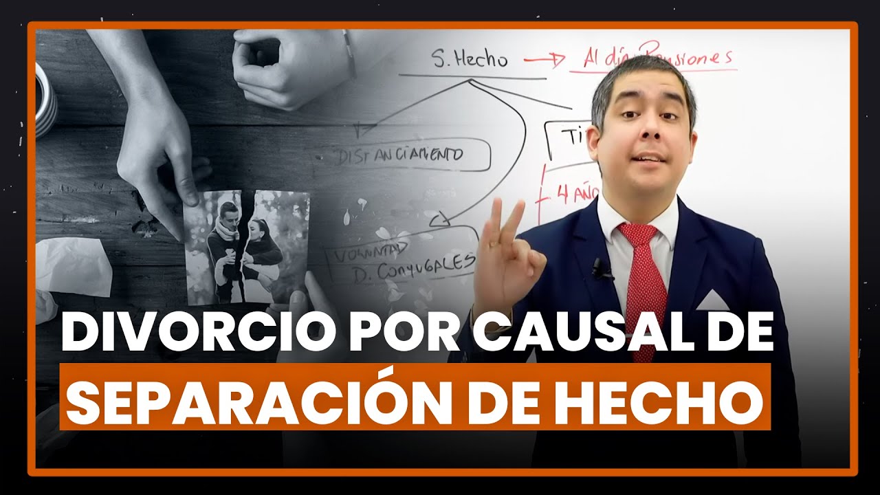 &iquest;C&oacute;mo me divorcio por causal de separaci&oacute;n de hecho? | Mi&eacute;rcoles de Familia
