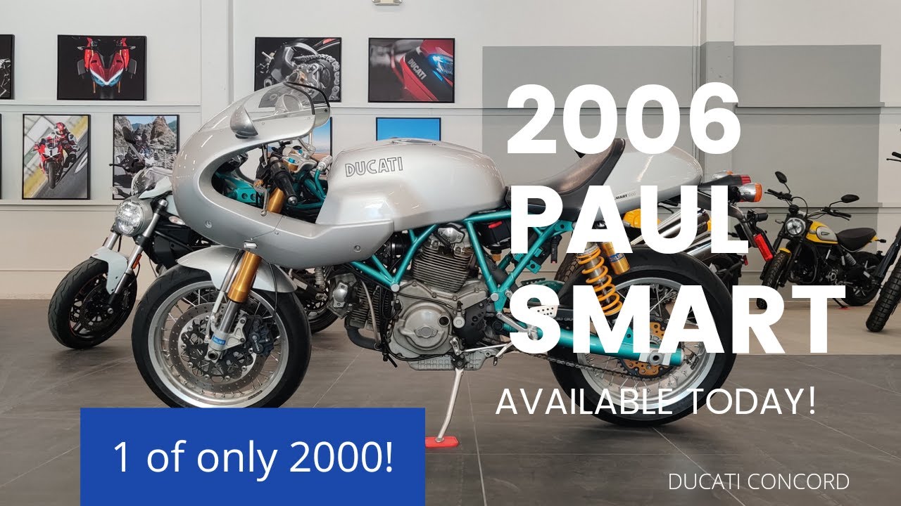 RARE DUCATI FOR SALE! 2006 Sport Classic Paul Smart 1000 LE!(SOLD)