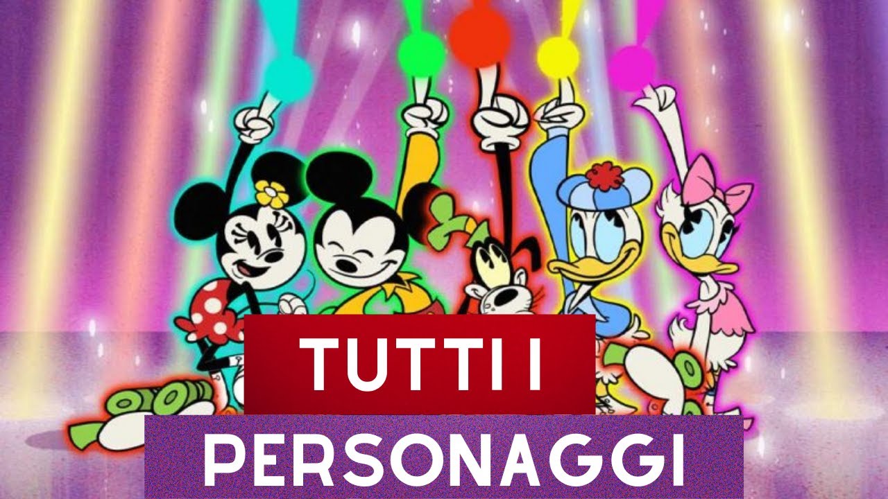 Tutti i personaggi di topolino e paperino