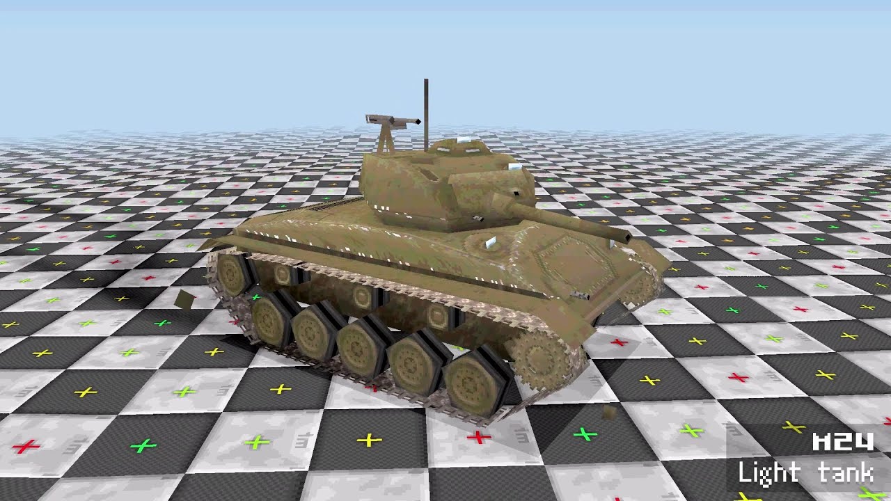 War Thunder PS1 : Model showcase