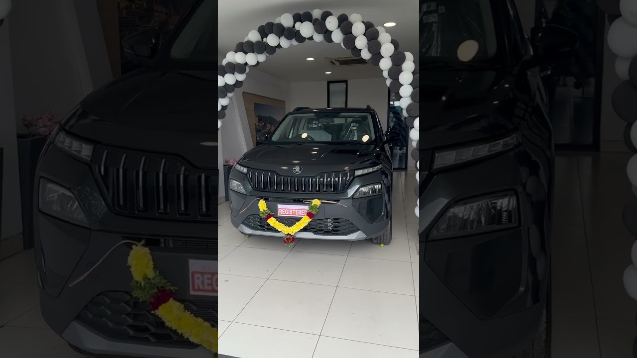 Skoda Kylaq Signature Plus Delivery #skoda#kylaq#skodakylaq#car#signatureplus#modified#chrome#newcar