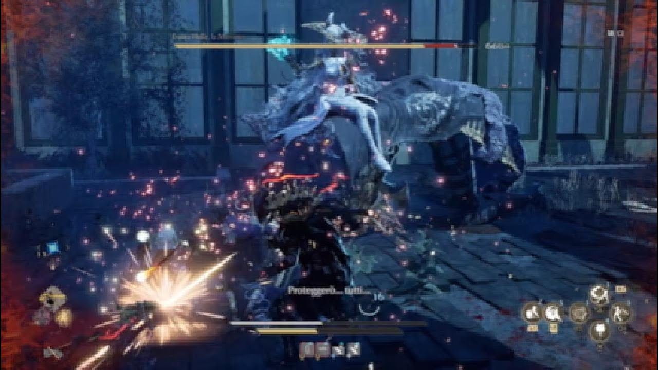 Code Vein 2 boss (Holly La Mietitrice)