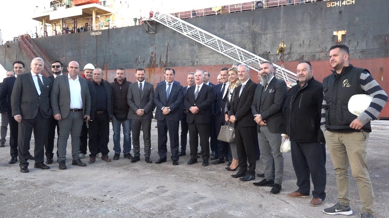 Επίσκεψη Α. Γεωργιάδη στα Ναυπηγεία Ελευσίνας