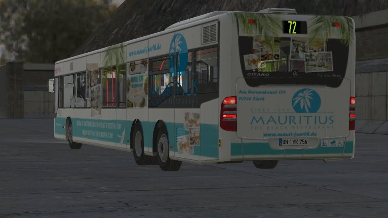 Proton Bus Simulator 2 | Mercedes Benz Citaro O530 L FL (changed sounds by me)