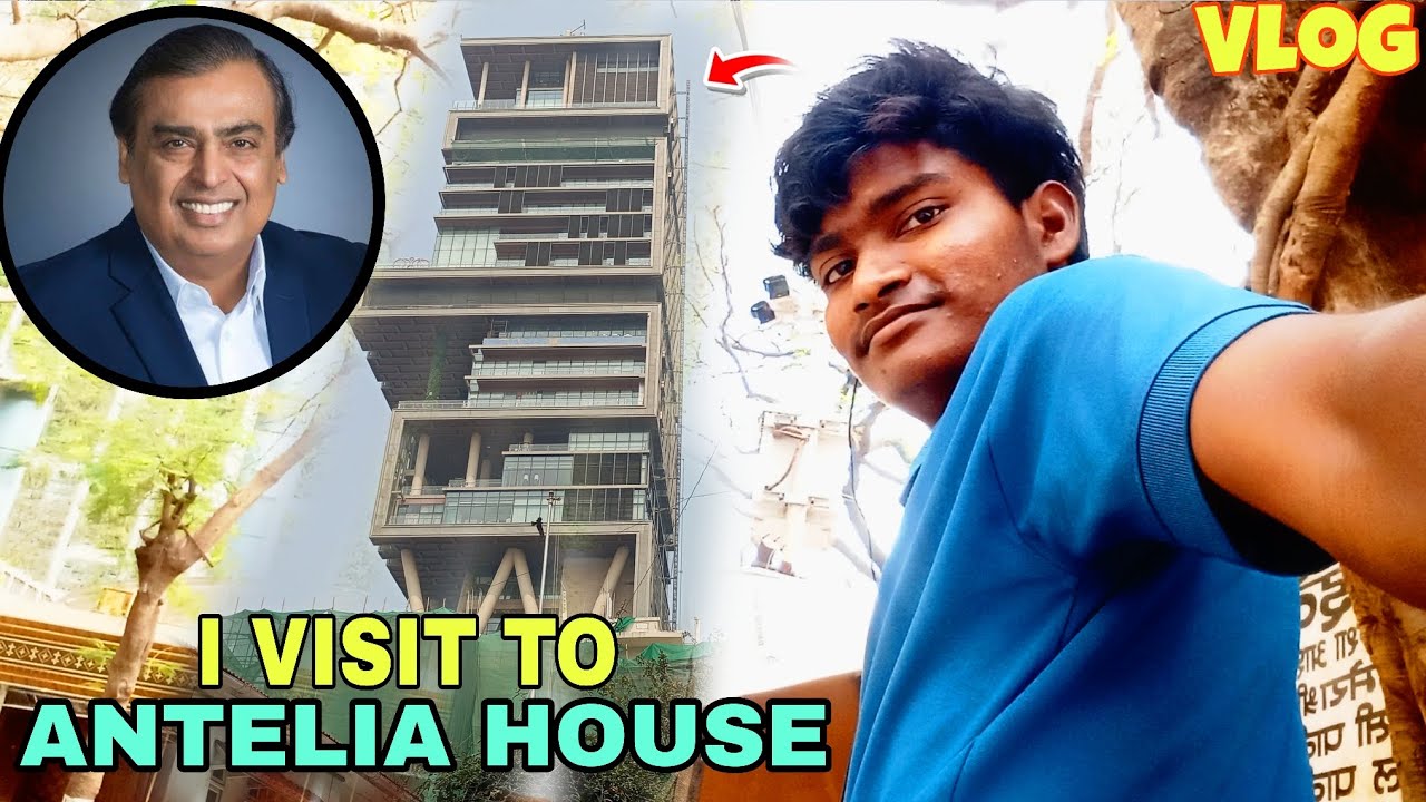 Dhiru bhai Ambani ka Antelia House 🏠 Mumbai