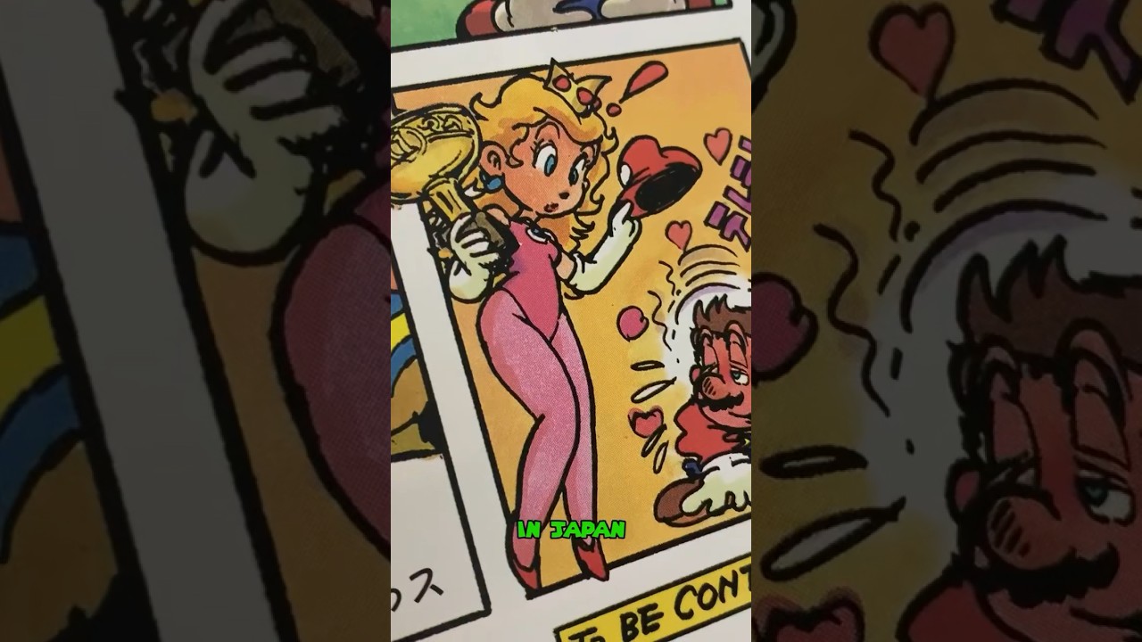 Японская книга Mario Kart странная #nintendo #retrogaming #retrocollectiveus #64 #supermario #peach