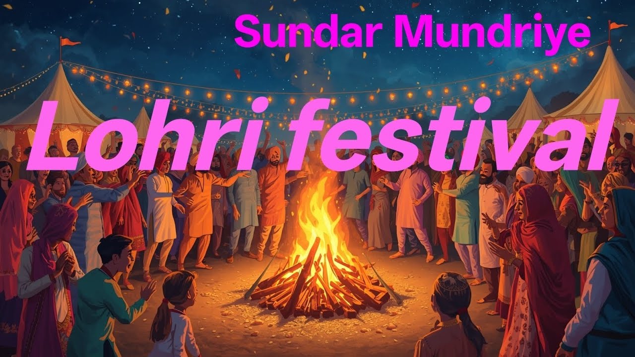 Sundar mundriye lohri special song | Happy lohri song