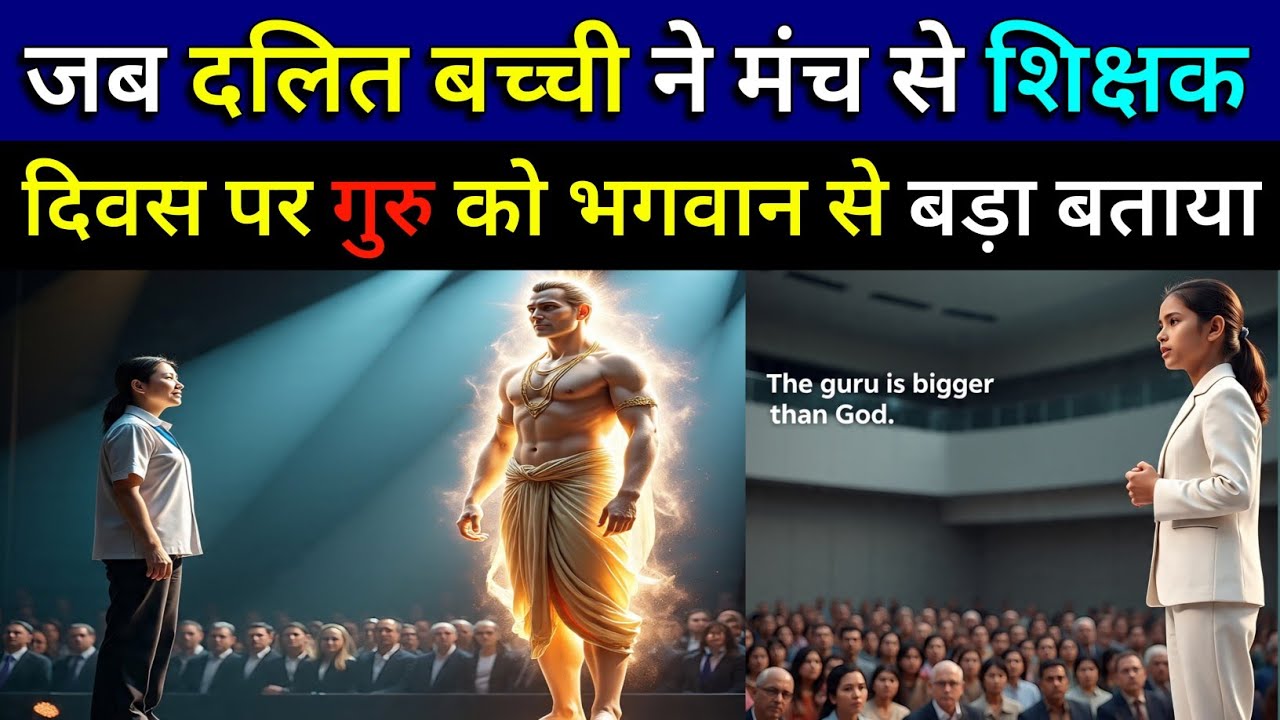 &ldquo;Viral Stage Speech | Dalit Girl&rsquo;s Voice for Teacher&rsquo;s Respect&rdquo; 5 September viral 2025 ll Ambedkar