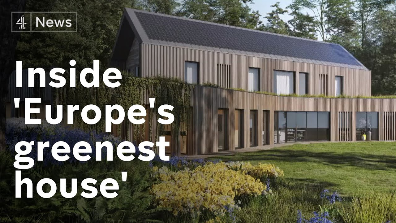 Welcome to 'the greenest house in Europe'