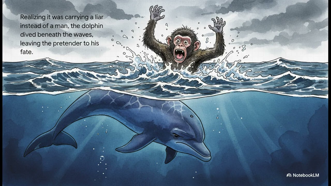 The Price of Pretense: Aesop’s the Monkey and the Dolphin & the Danger of Intellectual Vanity