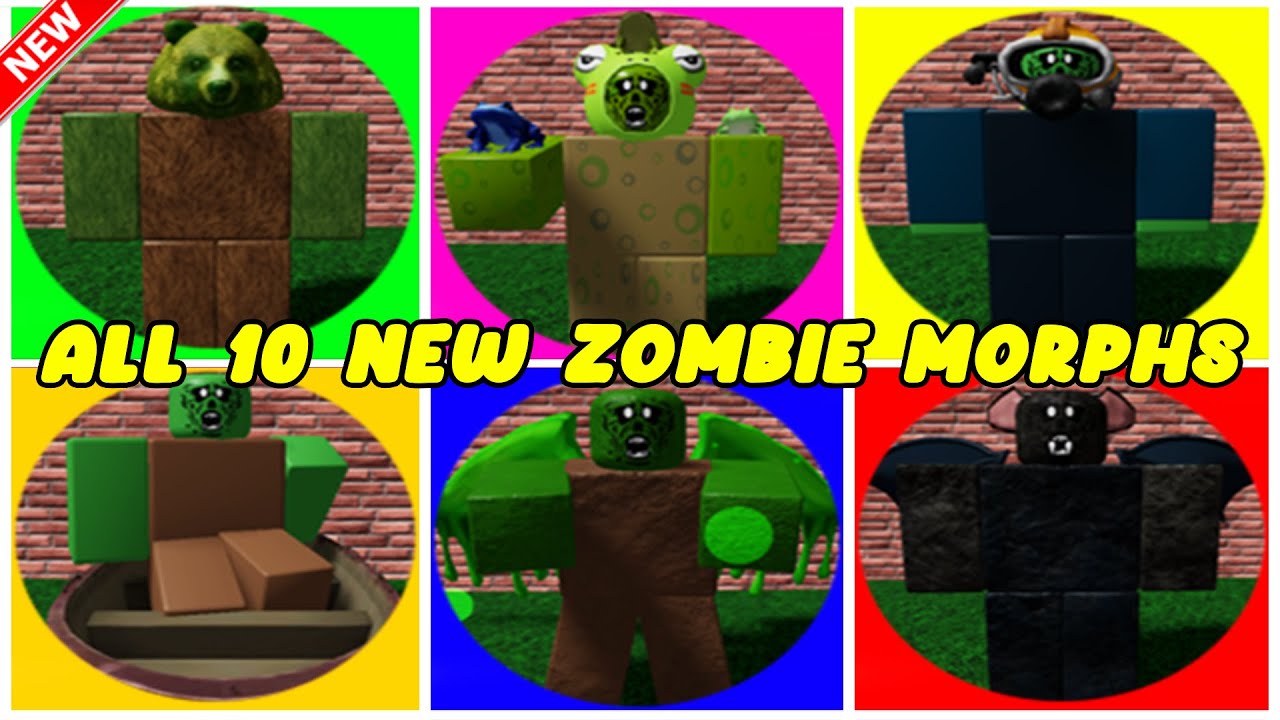 [NEW]  - How To Find ALL 10 NEW ZOMBIE MORPHS in Find The Zombie Morphs