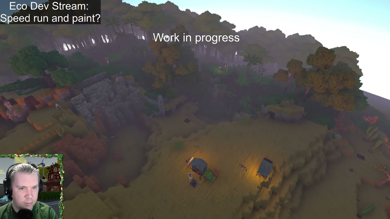 ECO Developer Stream: Painting & White Cheetah Speedrun