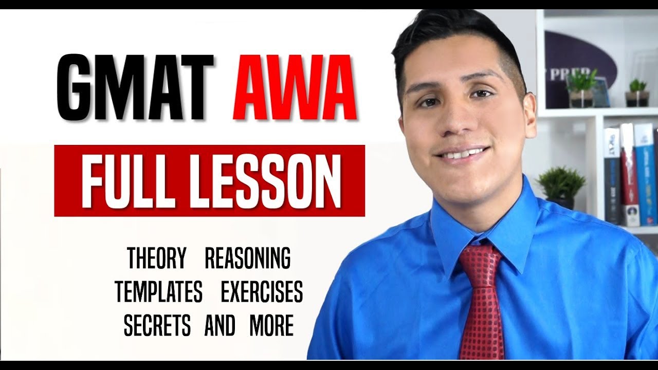 GMAT Complete Course | GMAT AWA (Analytical Writing Assessment) Lesson + FREE GMAT Exercises