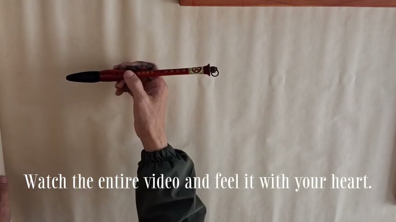 Beyond the self/Silent Brush Movement | Meditative Calligraphy