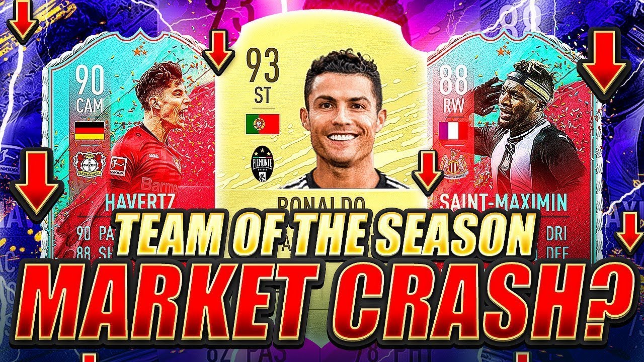 THE MARKET IS DYING!! TOTS MARKET CRASH IS HERE!! FIFA 20 Ultimate Team