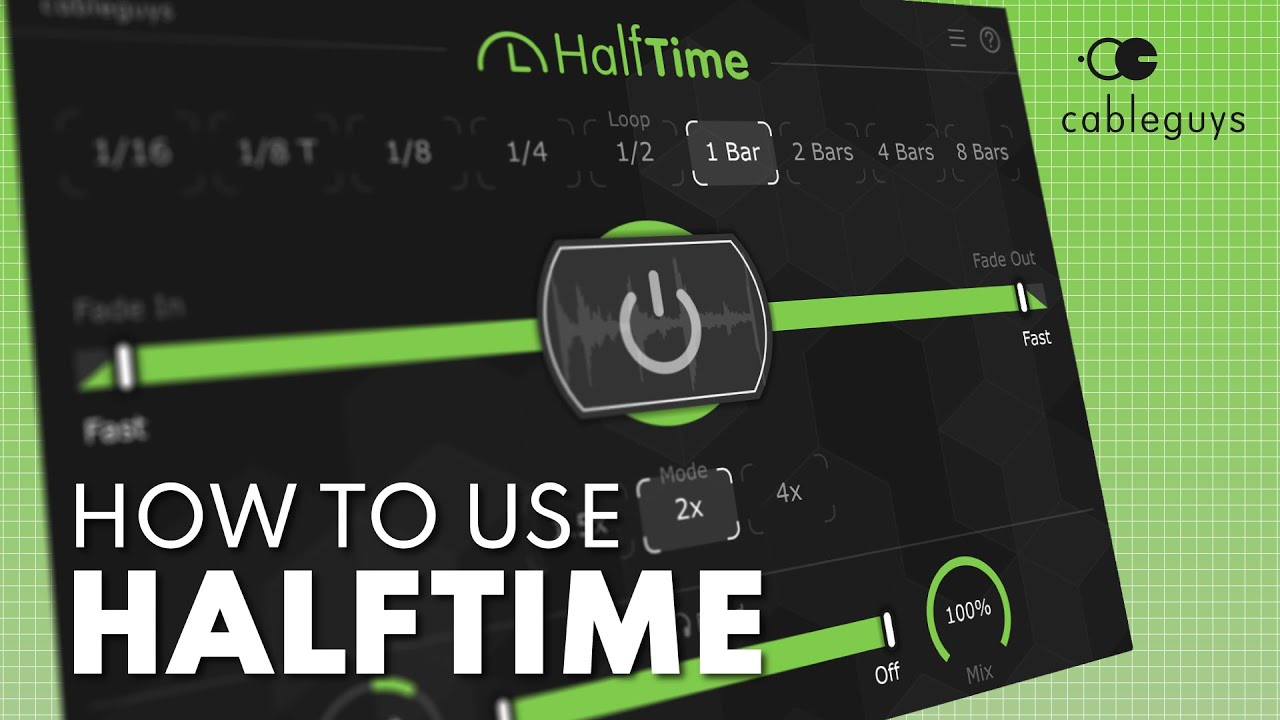 How To Use HalfTime: Every Control Explained | Cableguys VST/AU/AAX Plugin Tutorial