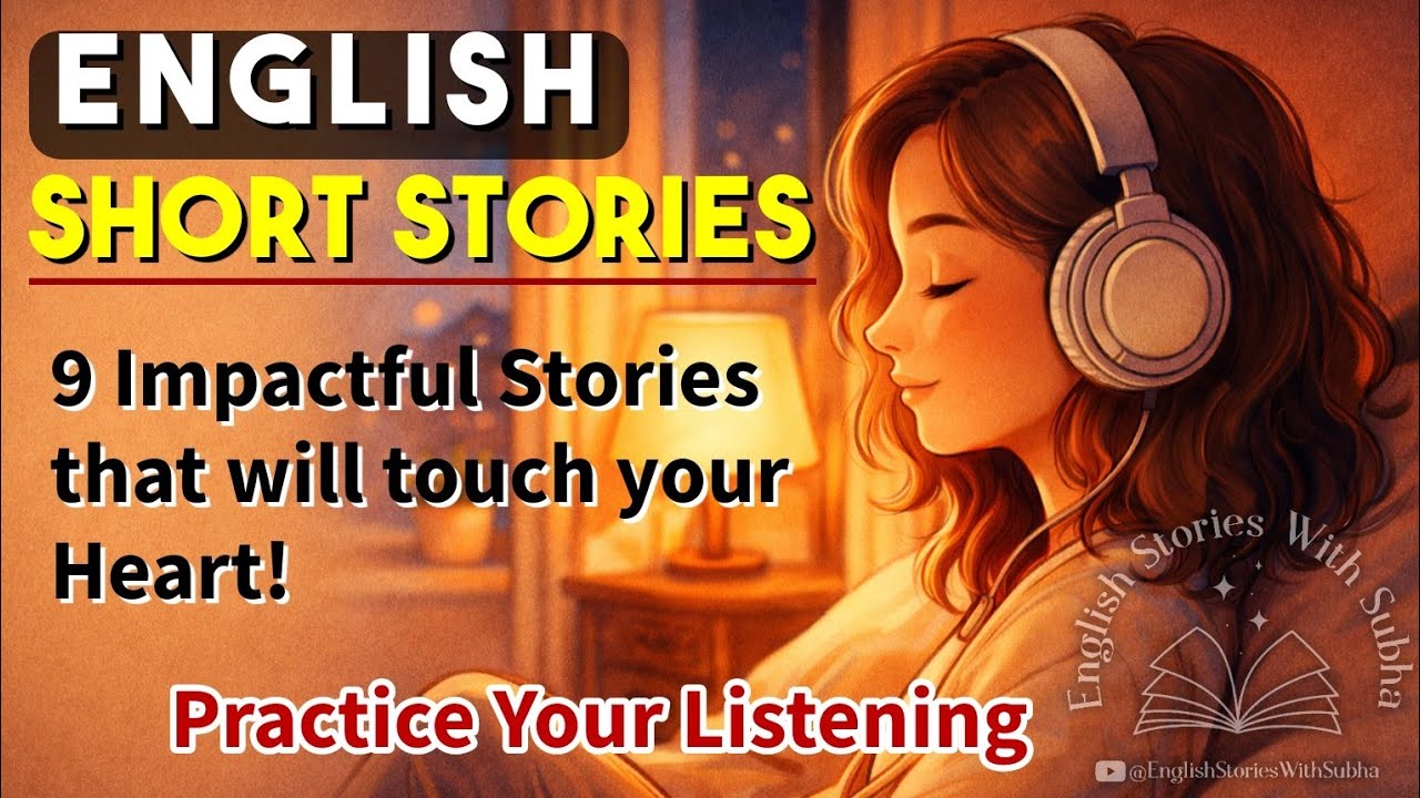 9 Meaningful Short Stories with Moral | Inspirational Audio Stories | English Listening Practice