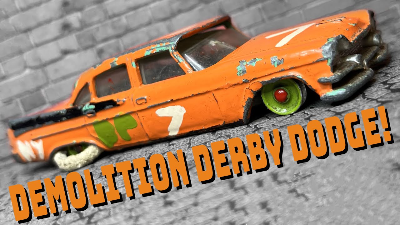 Classic Mopar Diecast Restoration – Dinky Dodge Royal Revived!