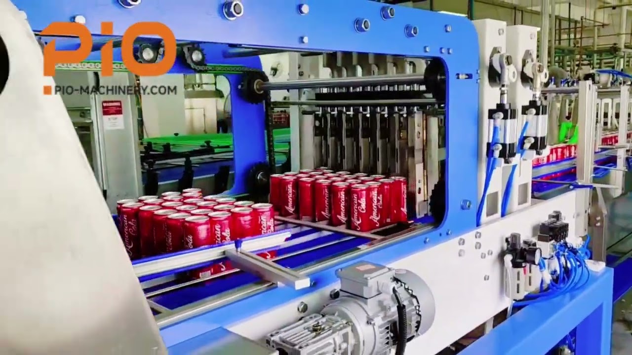 Auto Bottle Half Tray Film Wrapper Packaging Machine China Supplier & Factory#packagingmachine