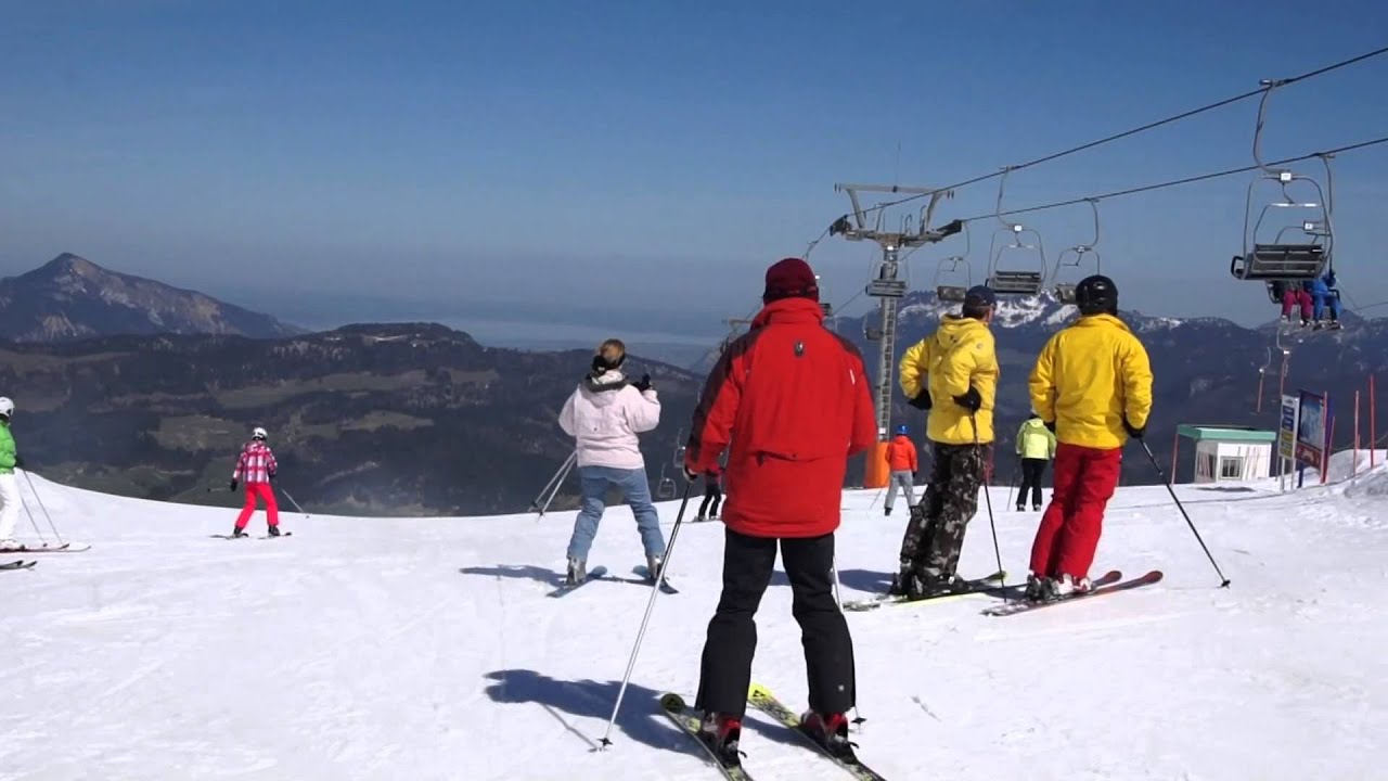 Het skigebied van Kössen in drie minuten!