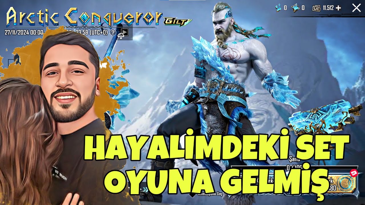 YENİ VİKİNG SETİNİ ZOR ÇIKARTTIK AMA OYNAYIŞIMI TAMAMEN DEĞİŞTİRDİ! -PUBG MOBİLE