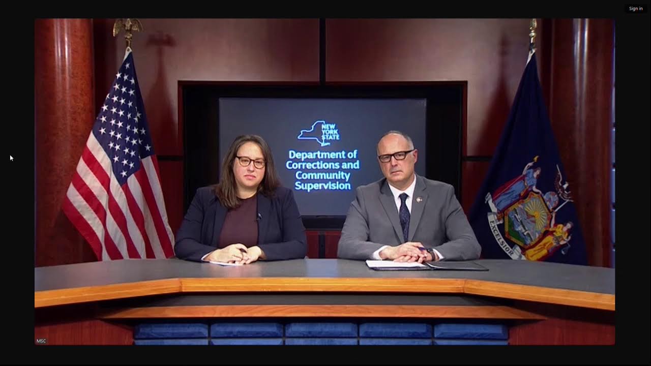 DOCCS Commissioner Martuscello provides an update on the correction officer strike