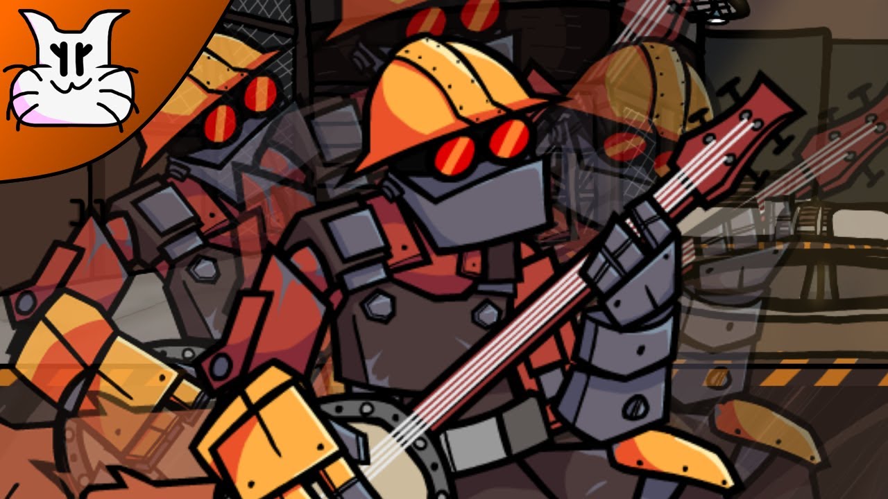 Frontier Justice but only the Engi bot sings (FNF Vs Mann Co.)