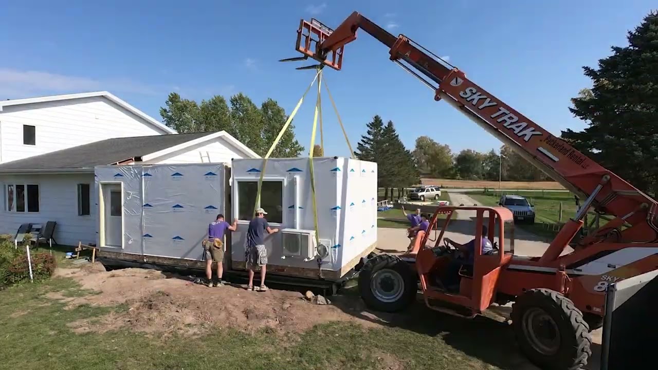 3 Pod - In Law Suite Install -Time Lapse