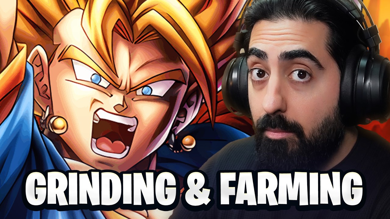 The FaRmInG and the GrInDiNg in Dragon Ball Legends!?