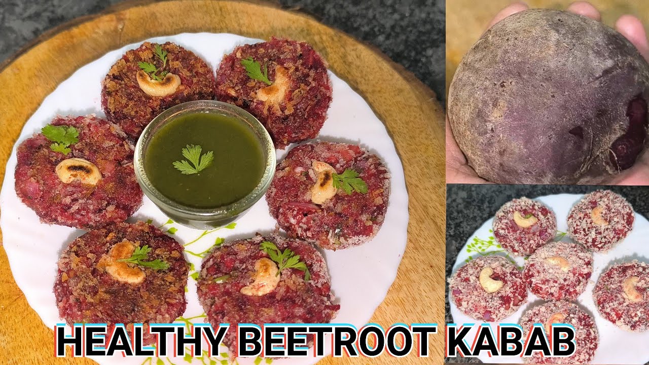 Healthy Beetroot Kabab Recipe | Kabab Recipe | Evening Snack | Instant Breakfast Recipes | Chef |