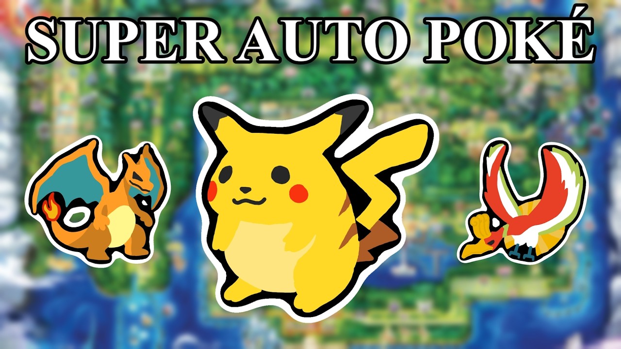 Pok&eacute;mon but it's Super Auto Pets